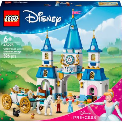Конструктор LEGO Disney Princess Замок Попелюшки й карета (43275)