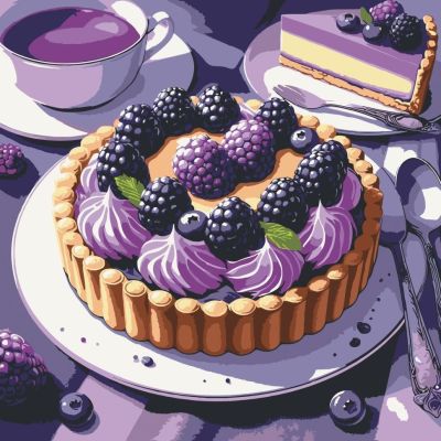 Картина за номерами Art Craft Солодкий десерт 40 х 40 см (12026-AC)