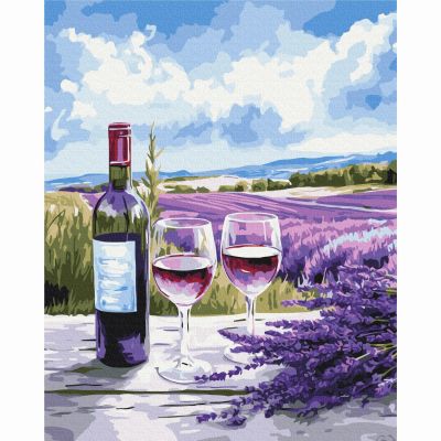 Картина за номерами Brushme Романтика в Провансі 40х50 см (BS54256)