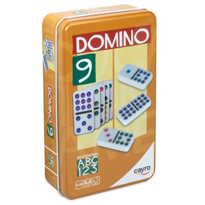 Настільна гра Cayro Кольорове доміно Дубль 9 (247)