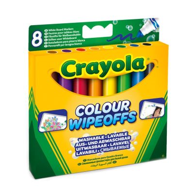 Набір фломастерів Crayola для сухого стирання 8 шт (03-8223)