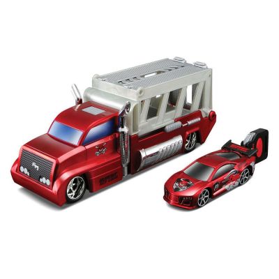 Ігровий набір Maisto Burnin Key Car Launcher Hauler (15102)