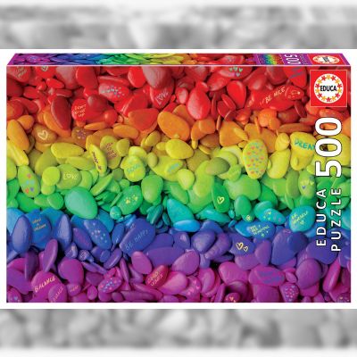Пазл Educa Кольорові камінці 500 деталей (19248)