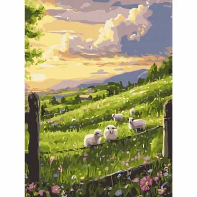 Картина за номерами Brushme Весняна галявина 30х40 см (RBS54293)