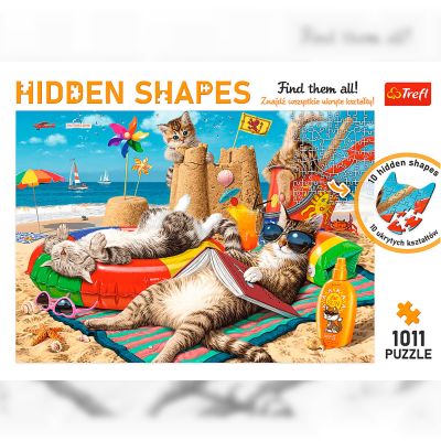 Пазл Trefl Hidden Shapes Канікули (10674)