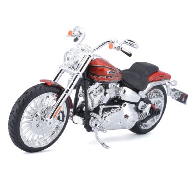Мотоцикл Maisto Harley-Davidson Motorcycles With Stand H-D Fxsbse Cvo Breakout Metallic Orange (32320/32327)