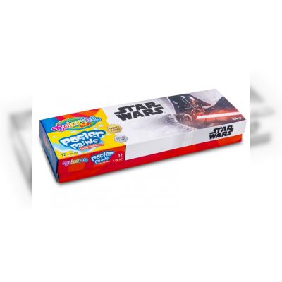 Набір гуаші Colorino Зоряні війни 12 кольорів 20 мл (89489PTR)