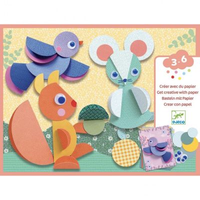 Набір для створення колажу Djeco Знову і знову (DJ09056)