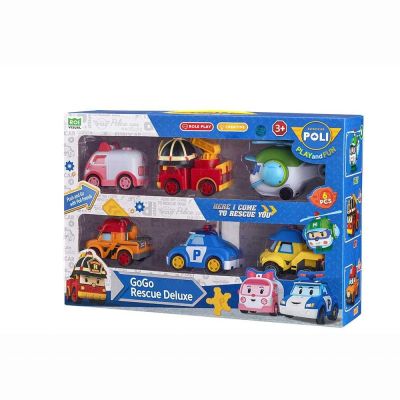 Ігровий набір Robocar Poli GoGo Рятівники делюкс (ZR-914)