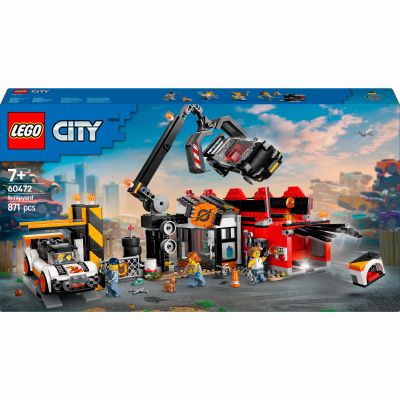 Конструктор LEGO City Звалище з автомобілями (60472)