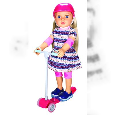 Лялька Lotus Прогулянка на самокаті 45см (18899/29)