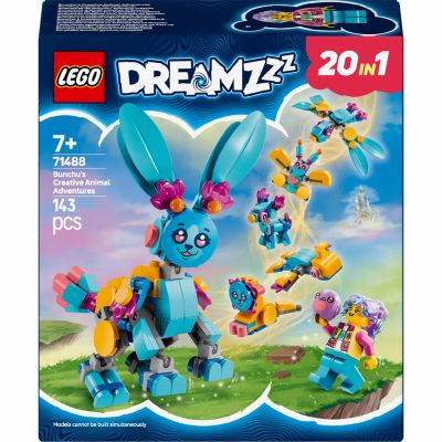 Конструктор LEGO DREAMZzz Творчі тваринні пригоди Бунчу (71488)