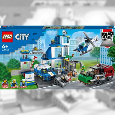 Конструктор LEGO City Поліцейська дільниця (60316)