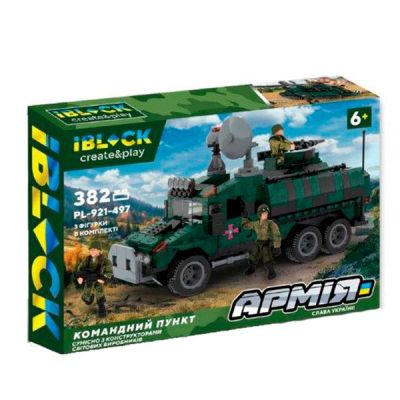 Конструктор IBLOCK Армія Командний пункт (PL-921-497)