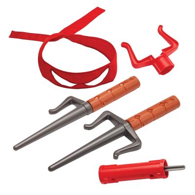 ​Ігровий набір TMNT Movie III W2 Кинджали сай рафа Подвійний удар (84254)