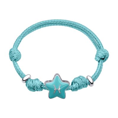 Браслет на шнурку UmaUmi Zodiac Риби з талісманом (2210000006744)