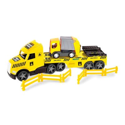 Ігровий набір Wader Magic truck technic Евакуатор з будівельними контейнерами (36470)