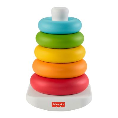 Пірамідка Fisher-Price Rock a stack з еко-матеріалів (GRF09)