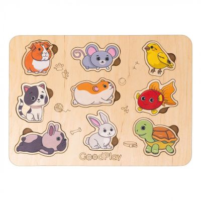 Пазл-сортер Good Play Домашні тварини (PS-4-017)