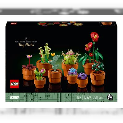 Конструктор LEGO Botanicals Мініатюрні рослини (10329)