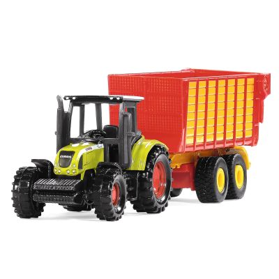 Трактор Siku John Deere з силосним причепом (1650)