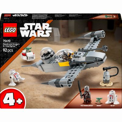 Конструктор LEGO Star Wars Зоряний винищувач N-1 Мандо й Ґроґу (75410)