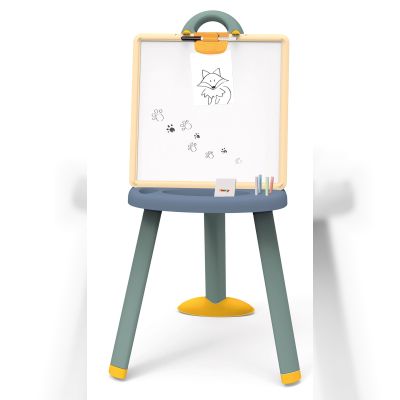 Мольберт Smoby зі з'ємною дошкою синьо-бежевий (410626)