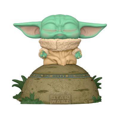 Фігурка Funko Pop Star Wars Deluxe Мандалорець Малюк використовує силу (58390)