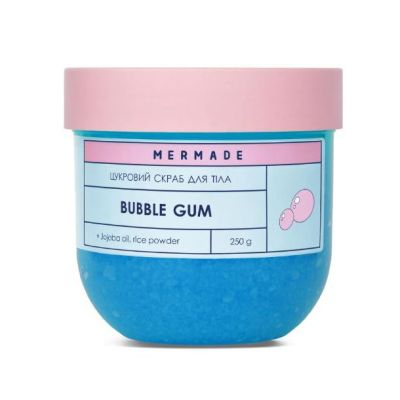 Цукровий скраб для тіла Mermade Bubble Gum 250 г (MRSS0001)