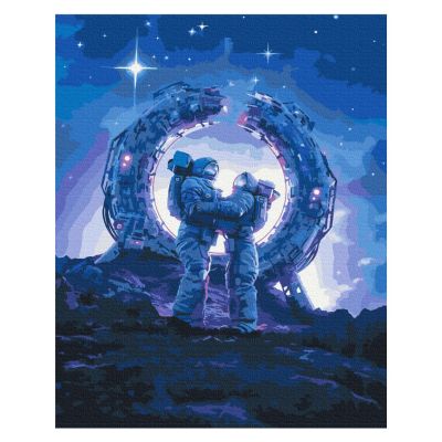 Картина за номерами Brushme Космічні почуття (BS52860)