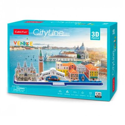 Тривимірний пазл CubicFun City Line Венеція (MC269h)