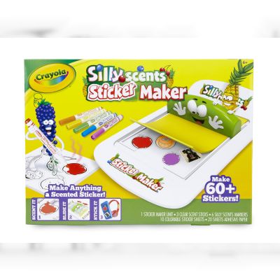 Набір для творчості Crayola Silly Scents Cтворення ароматних стікерів (256367.004)