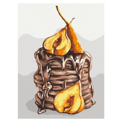 Картина за номерами Brushme Грушева насолода 40 x 30 см (RBS53588)