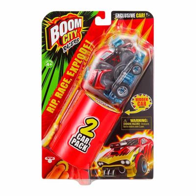 Набір-сюрприз Boom city racers Boom yah 2 машинки з пусковим пристроєм (40057)
