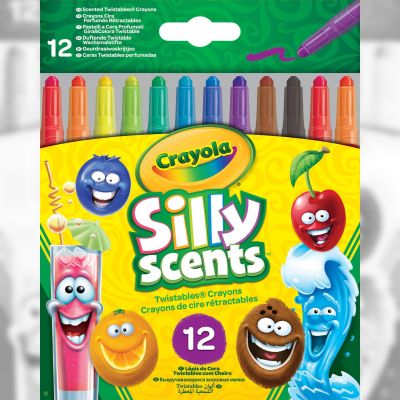 Набір воскової крейди Crayola Silly Scents Твіст з ароматом 12 шт (256321.024)