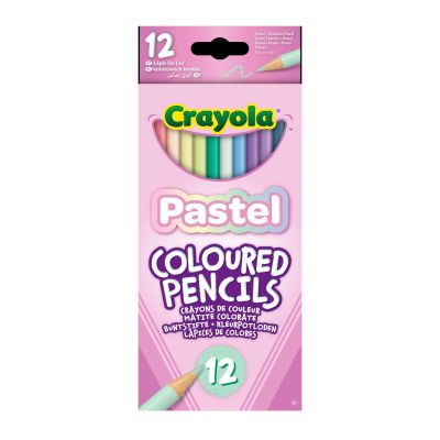 Набір кольорових олівців Crayola Пастельні 12 шт (68-3366)