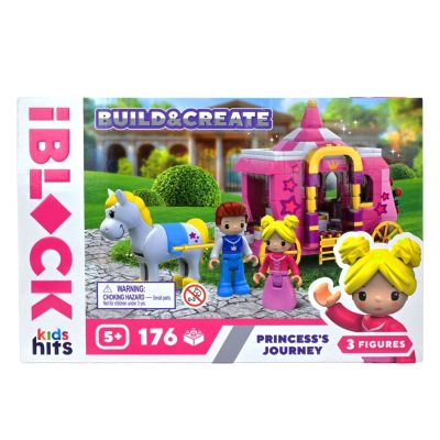Конструктор IBLOCK Build & create Princess's journey 176 деталей (KH08/007/3)