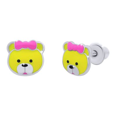 Сережки UmaUmi Мімішка рожеві (5338664991477)