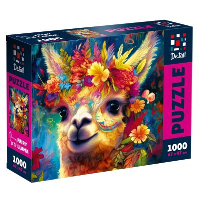 Пазли De.tail Чарівна лама 1000 елементів (DT1000-11)