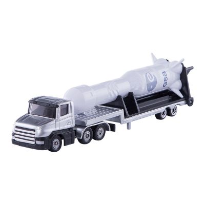 Тягач Siku із ракетою на платформі 1:55 (1614)