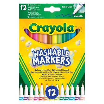 Набір фломастерів Crayola Washable 12 шт (58-6671)