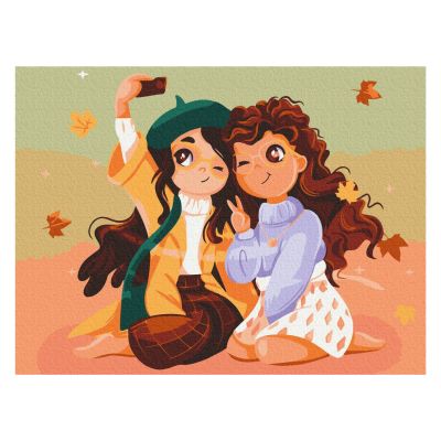 Картина за номерами Brushme Подружки (KBS0131)