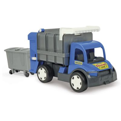 Сміттєвоз гігант помаранчевий блакитний WADER (67016)