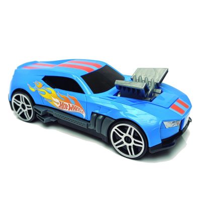 Гоночний автомобіль-гараж Hot Wheels Синій 2 в 1 (HWCC15)