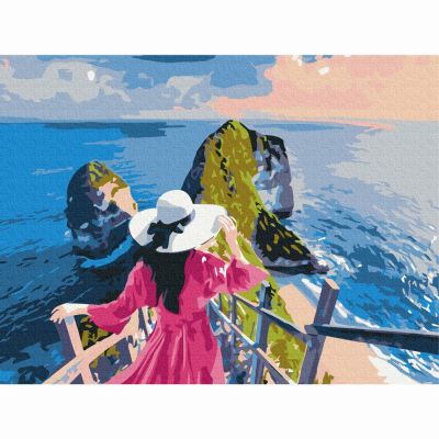 Картина за номерами Brushme Леді на островах (RBS51548)