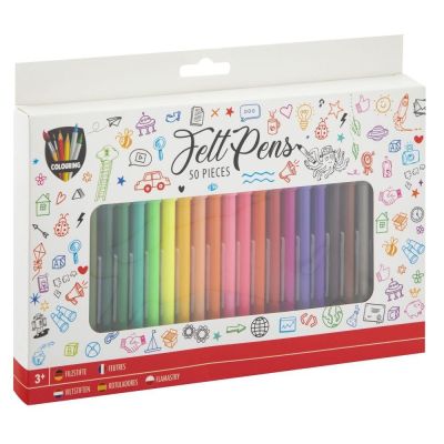 Набір фломастерів Grafix 50 кольорів (150108)