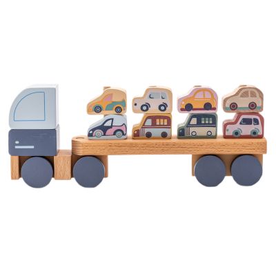 Розвивальна іграшка Cubika Тягач з машинками LM-15 (15924)