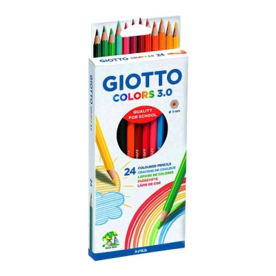 Олівці кольорові Fila Giotto Colors 3.0 24 кольори (276700)