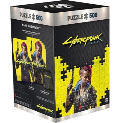 Пазл GoodLoot Cyberpunk 2077 Female V 500 елементів (5908305231455)