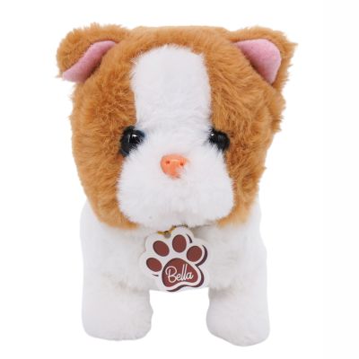 Інтерактивна іграшка Pugs at play Біло-коричневе кошеня Bella (ST-PAP07)